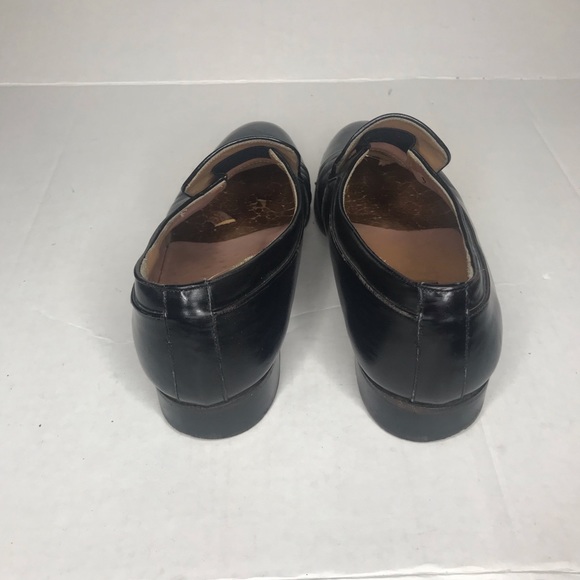 Men’s Black dress shoes size 91/2 leather main image 6